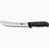 Butchers Knife, Heavy Stiff 15cm - Black