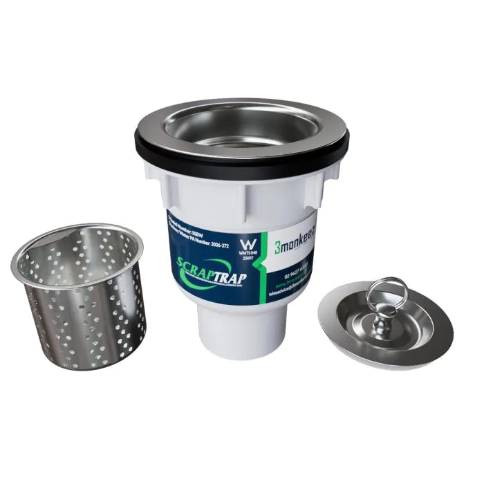 3monkeez SSBW Sink Waste Arrestor (90mm)