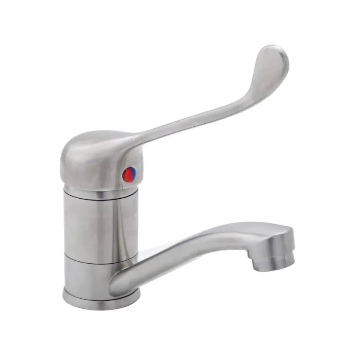3monkeez T-3MLB6MIX Stainless Steel Lever Handle Basin Mixer I 6 Star WELS
