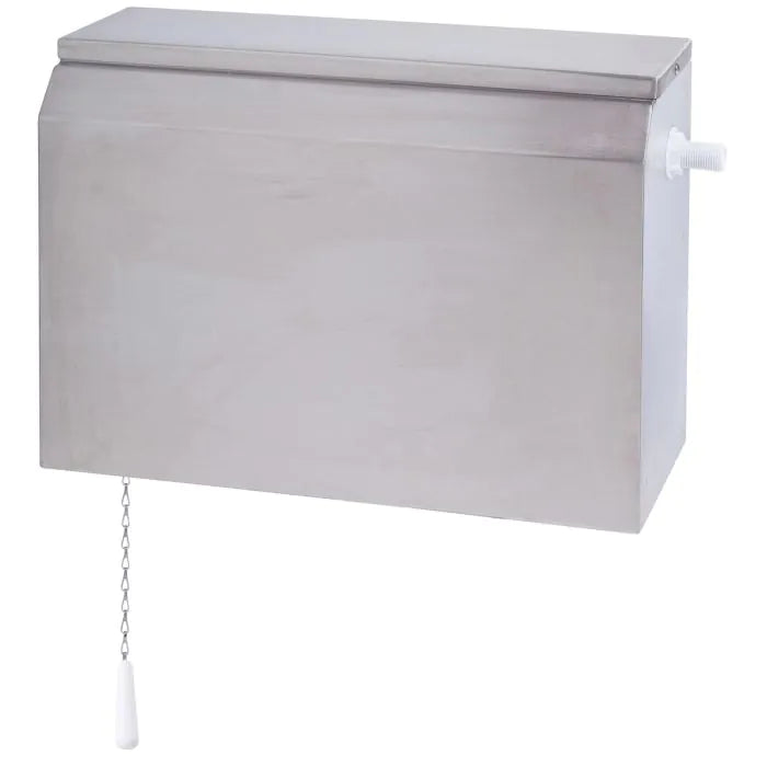 3monkeez AB-CIS-PC-SE-R Stainless Steel Pull Chain Cistern I Right Side Entry