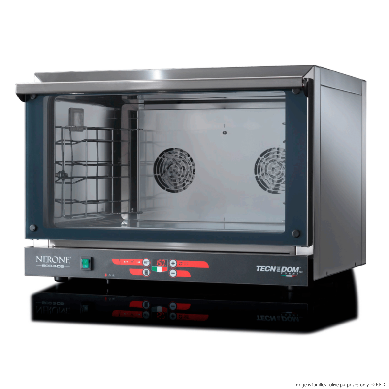 F.E.D Tecnodom TDE-3BD | Nerone EKO Digital 3x600x400 Tray Convection Oven