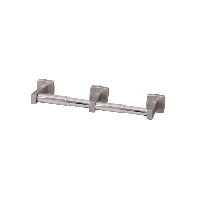 WA-TRH2-D - 3monkeez WA-TRH2-D Toilet Roll Holder ABS Rollers - Double