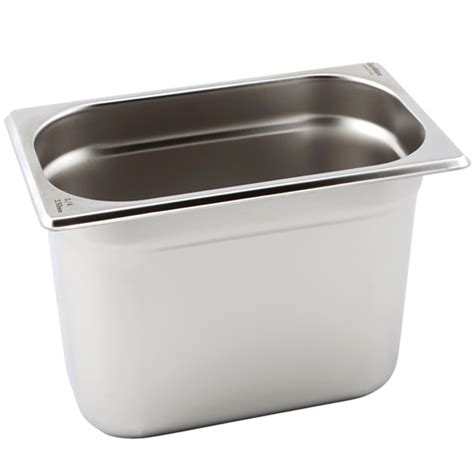 PG132202 - PUJADAS Stainless Steel Gastronorm Pan Perforated 1/3 Size, 200mm Deep