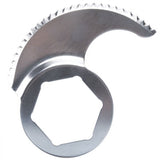 Robot Coupe 49163 | Upper Coarse Serrated Blade | R Series 7 49163