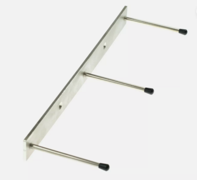 Robot Coupe 101230 Wall Mounted Disc Holder | Stainless Steel | 3 Hooks 101230