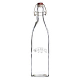 Square Clip Top Bottle, 1 Litre