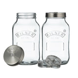 1799 - Kilner Fermentation Jar 1 Litre - Set of 2