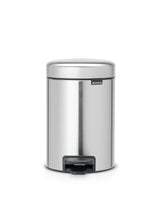 Pedal Bin newICON 3L FPP Matte Steel - 1801