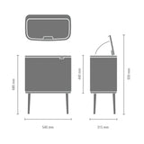 BO Touch Bin 36L FPP Matt Steel - 1905 (3)