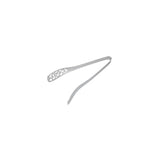 Chef Inox Dual Perforated/Solid Food Tongs S/S 250x52mm