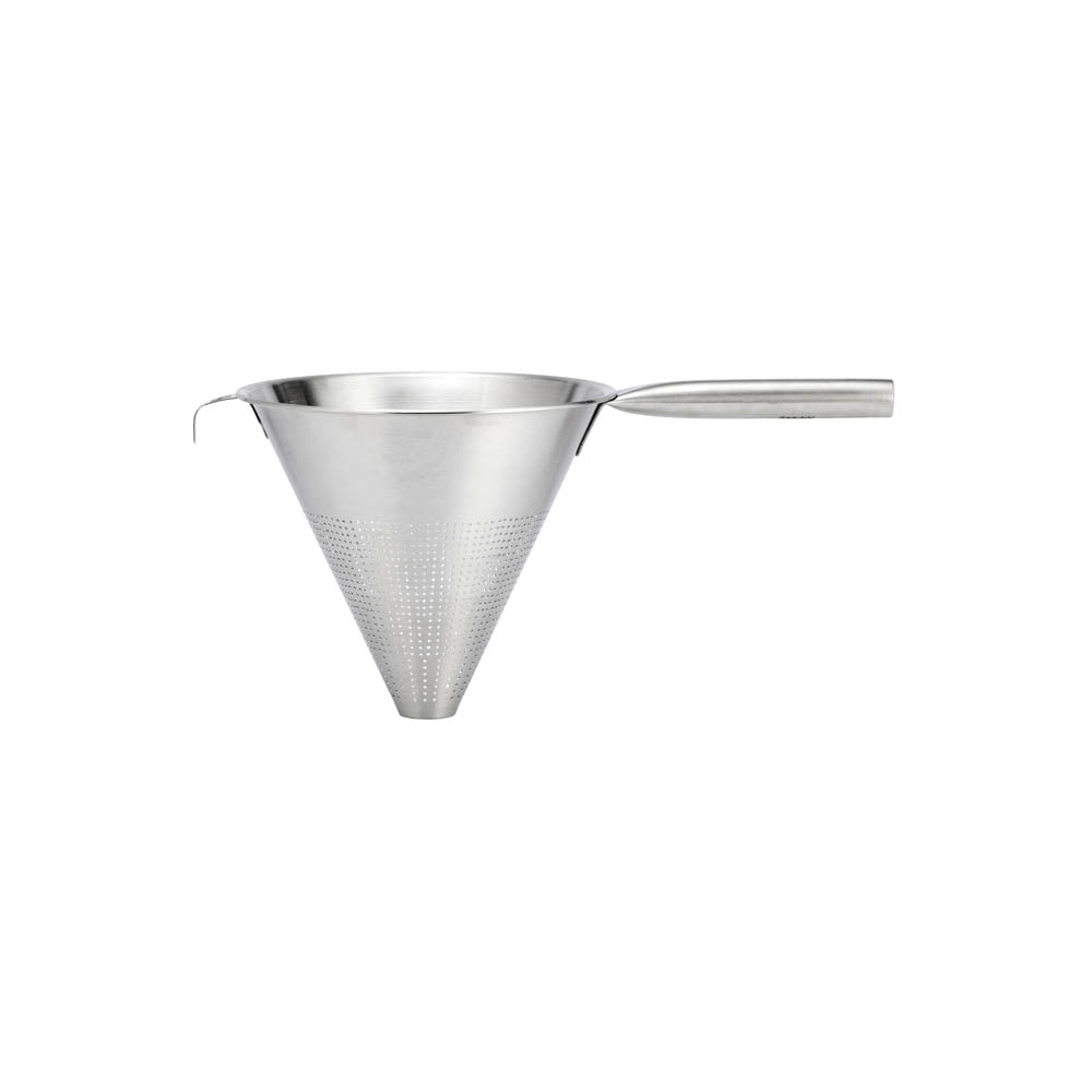 Chef Inox Conical Strainer Pipe Handle Heavy Duty S/S