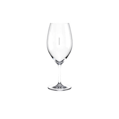 Ryner Glass Melody Bordeaux Wine Glass 475ml | Standard & Lined Certified Pour Options (Set of 24)