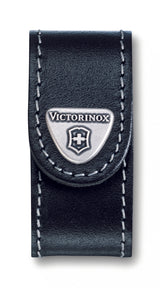 Leather Belt Pouch, Black