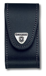 Leather Belt Pouch, Black