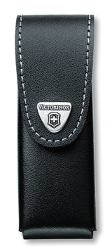 Leather Belt Pouch, Black