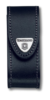Leather Belt Pouch, Black