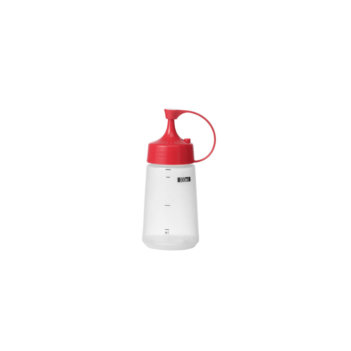 Chef Inox Soft Squeeze Bottle W/Red Cap 180ml