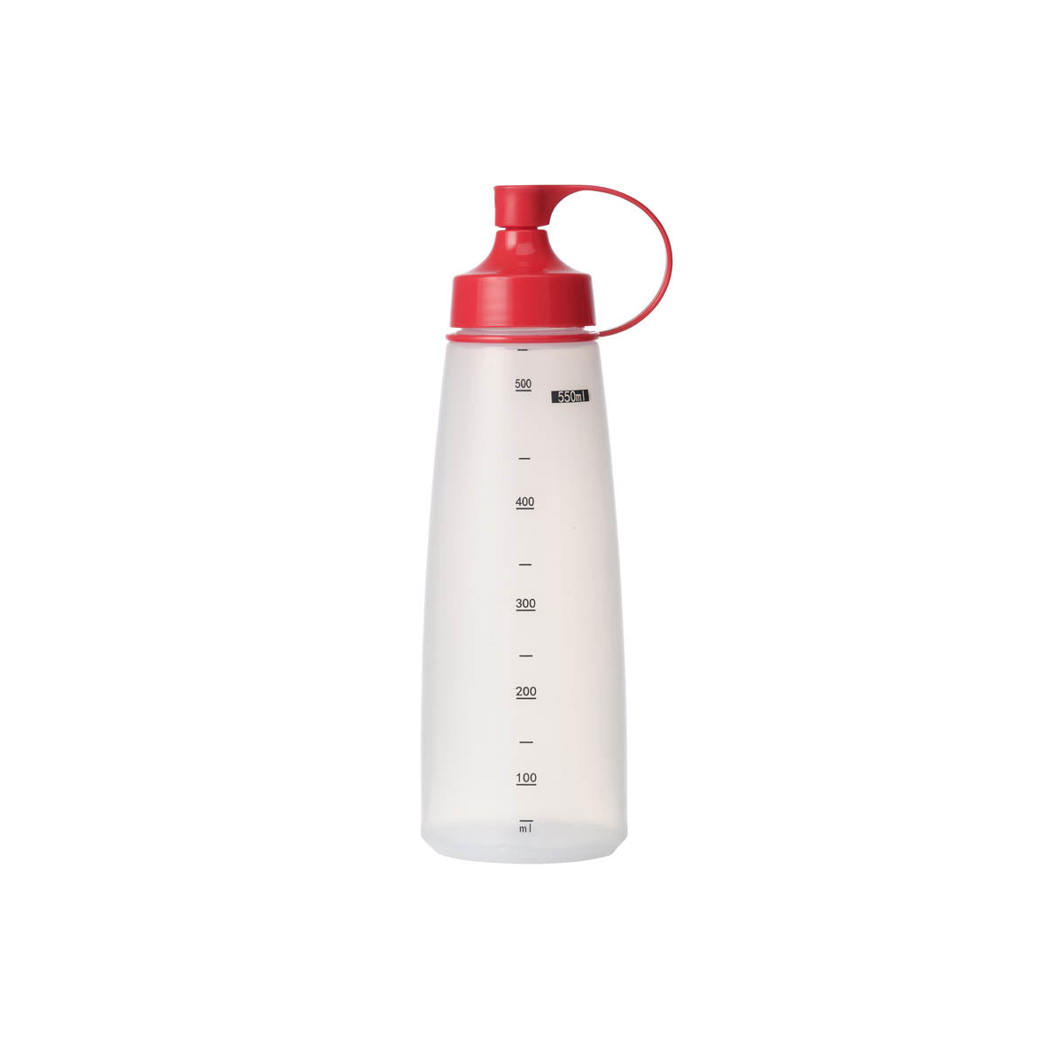 Chef Inox Soft Squeeze Bottle W/Red Cap 180ml