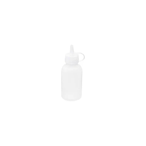 Chef Inox Mini Sauce Bottle W/Seal Tip 50ml Clear (Sold in sets of 12)