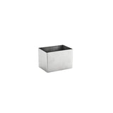 Chef Inox Sugar Packet Holder Satin S/S 90x65x63mm (Sold in sets of 6)