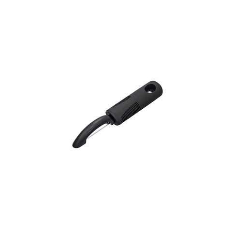 Chef Inox Easy Grip Fruit Peeler Serrated S/S W/Blk Hdl180mm