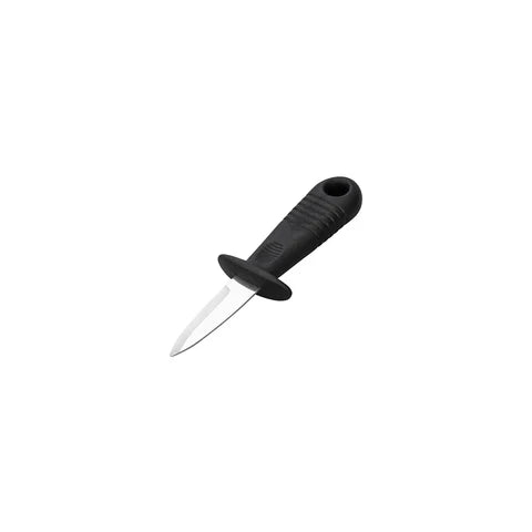 Chef Inox Oyster Knife S/S W/Blk Hdl 146mm