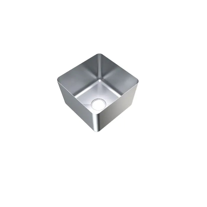 3monkeez HF12 1.2mm Premium Hand Fabricated Sink Bowl, 300x300x200