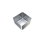 3monkeez HF12 1.2mm Premium Hand Fabricated Sink Bowl, 300x300x200