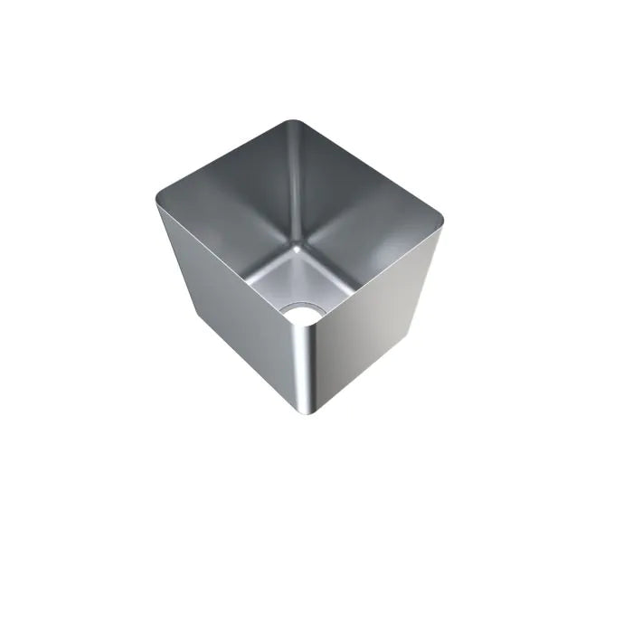 3monkeez HF13 1.2mm Premium Hand Fabricated Sink Bowl, 350x300x300