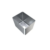 3monkeez HF403030 1.2mm Premium Hand Fabricated Sink Bowl, 400x300x300