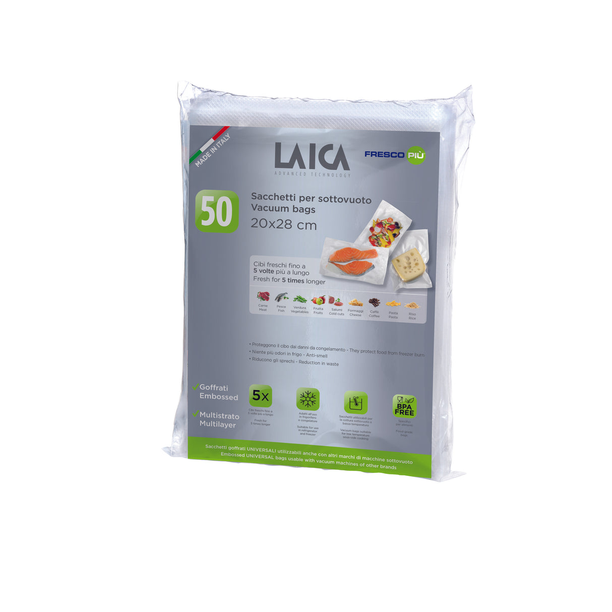 Vacuum Bags - Pack of 50 (20 x 28cm)