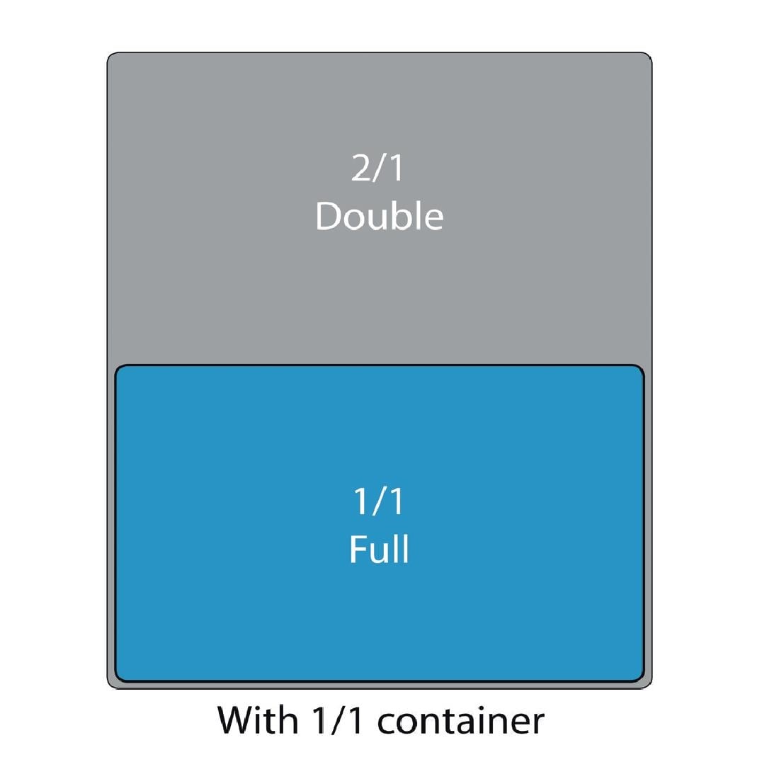 U225 - Vogue Clear Polycarbonate - GN 1/1 100mm - image 2