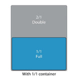 U225 - Vogue Clear Polycarbonate - GN 1/1 100mm - image 2