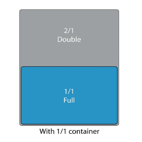 U244 - Vogue Clear Polycarbonate Lid - GN 1/1 - image 2