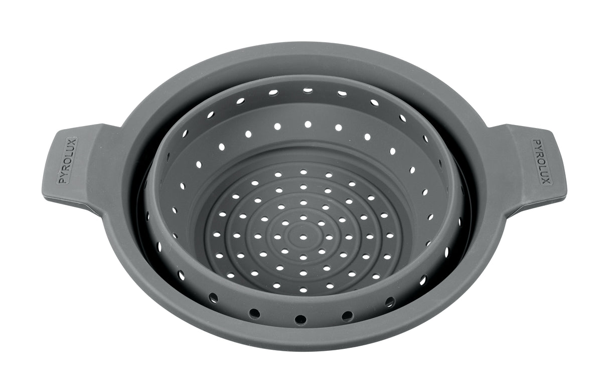Collapsible Silicone Colander/Steamer insert 20-24cm