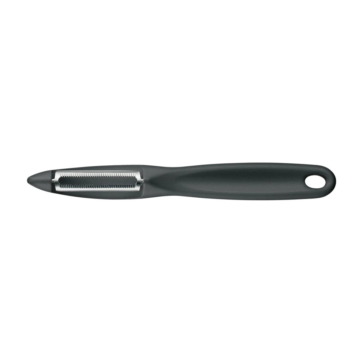 Universal Peeler, Serrated Double Edge 12cm - Black