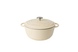 Round French Oven 24cm/4 Litre - Meringue