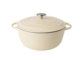 Round French Oven 28cm/6 Litre - Meringue