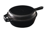 2 Piece Duo Cookware Set:                                          Deep Skillet 26cm/3.2L                            Skillet 26cm