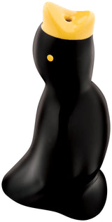 Ceramic Pie Funnel - Black Bird - 12656