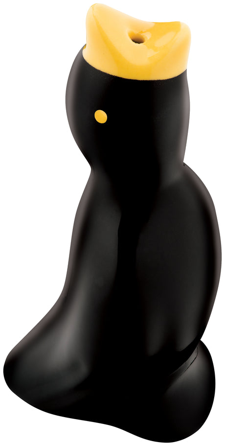 Ceramic Pie Funnel - Black Bird - 12656