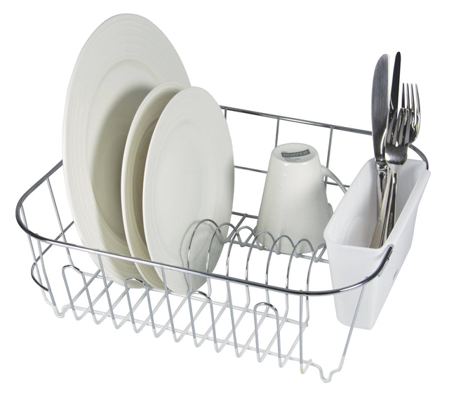 Slimline Dish Rack, Small - White - 12678