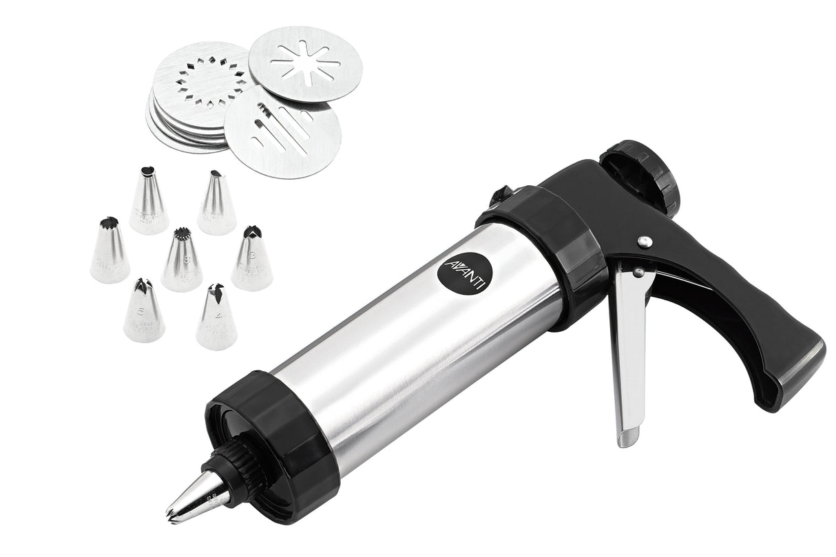 Cookie Press and Icing - 17 Piece Set - 12861