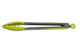 Silicone Tongs with Stainless Steel Handle 30cm - Green - 13204