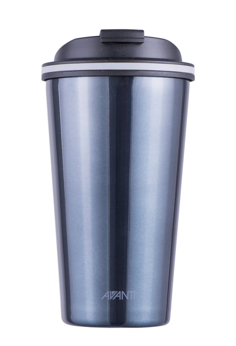 GOCUP Double Wall Insulated Cup, 355ml / 12oz - Steel Blue - 13453