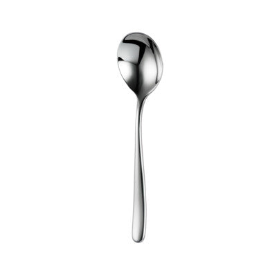 13554 - TRENTON St Moritz Soup Spoon-18/10 Dozen
