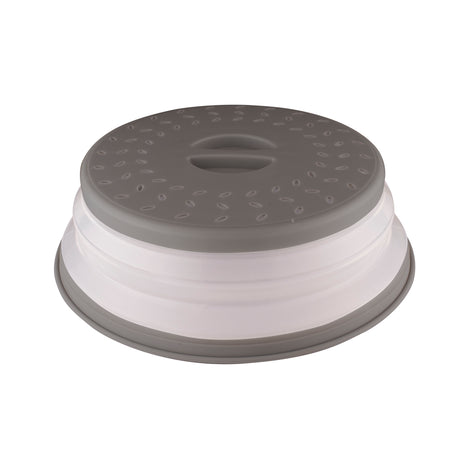 Collapsible Microwave Food Cover - Grey - 13818