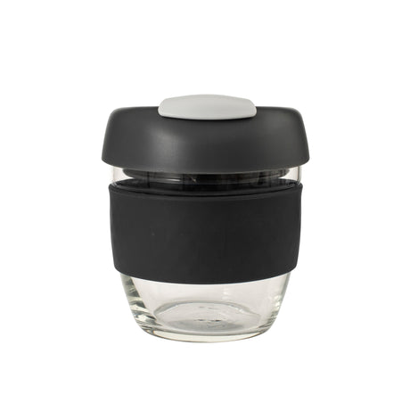 Glass GoCup, 236ml/8oz - Black / Charcoal / Grey - 13831