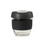 Glass GoCup, 236ml/8oz - Black / Charcoal / Grey - 13831