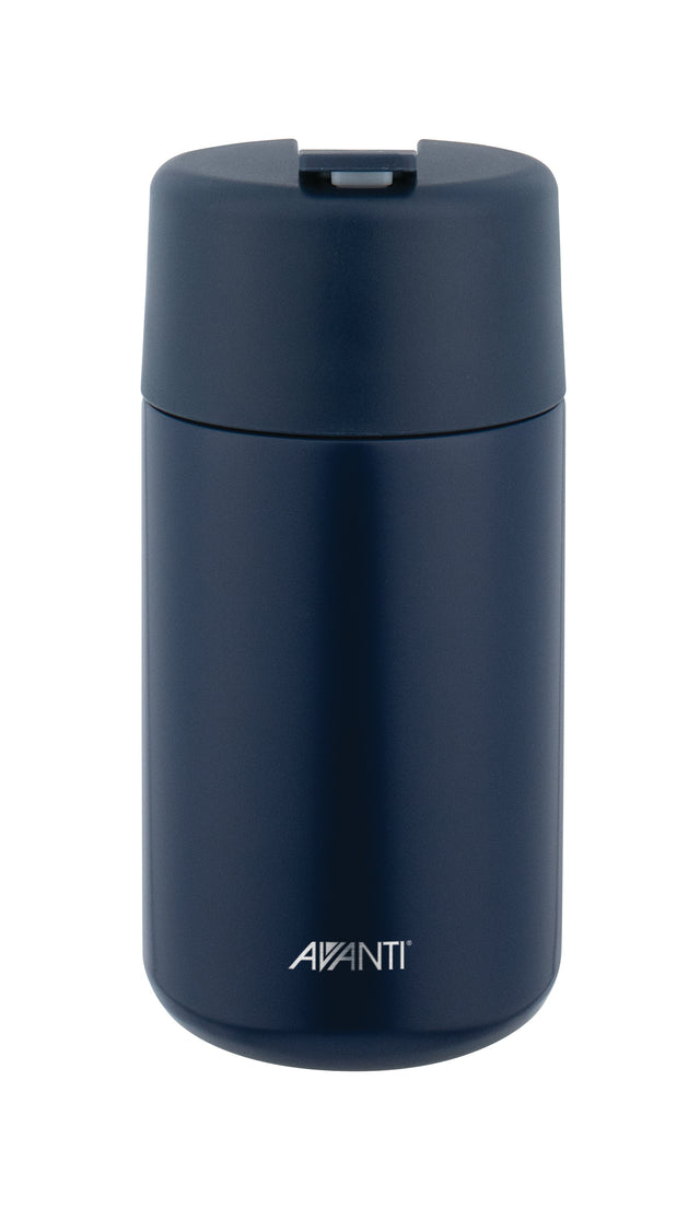 Brew Insulated Travel Cup, 400ml - Navy - 13867